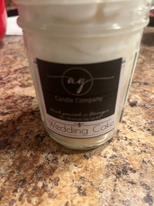 Wedding Cake - 100% Premium Soy Wax Candle