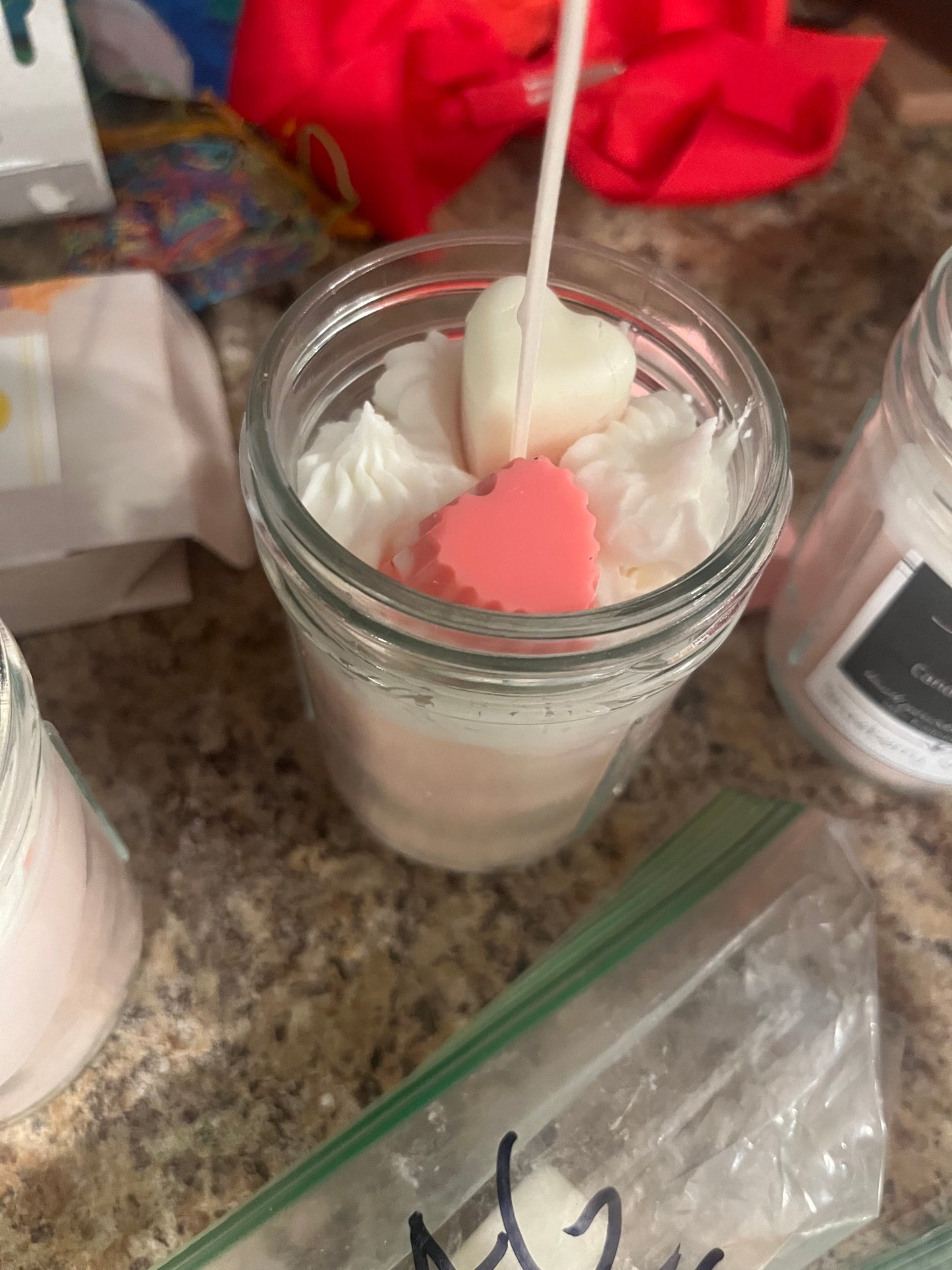 **Specialty** Strawberry Shortcake - 8oz. Mason jar